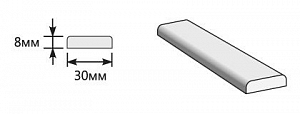 Товар Притворная планка 2000x30x8 М BRK4648