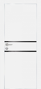 Товар Межкомнатная дверь PX-18 AL кромка с 4-х ст. Белый матовый